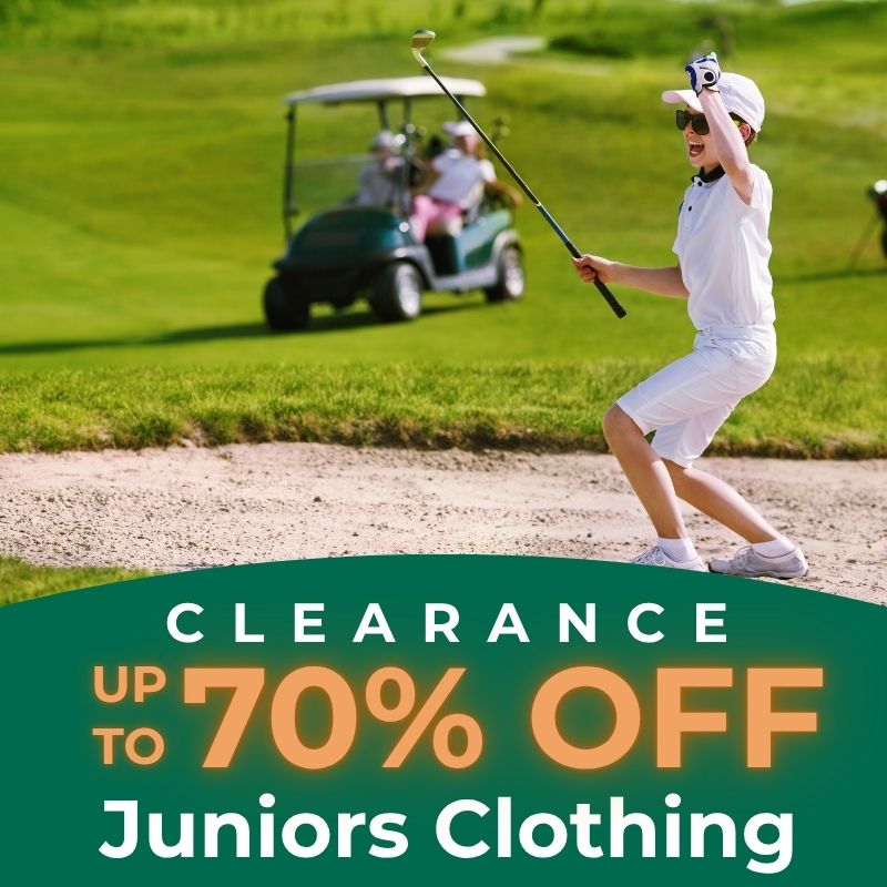 Juniors Kids Golf Clothing Sale